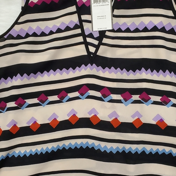 Bcbgmaxazria Sleevless Top Sz S - Picture 6 of 6